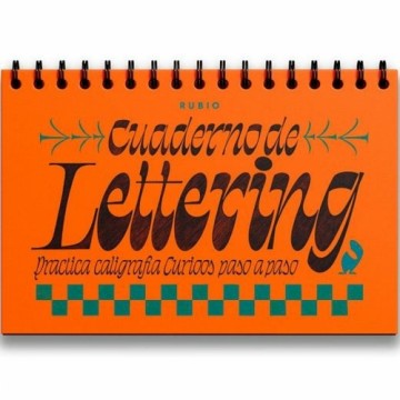 Cuadernos Rubio Writing and calligraphy notebook Rubio Lettering Curioos 30,4 x 20,4 cm 212 Loksnes