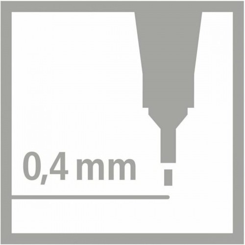 Flomasteru Komplekts Stabilo Point 88 ARTY 0,4 mm (18 Daudzums) image 2