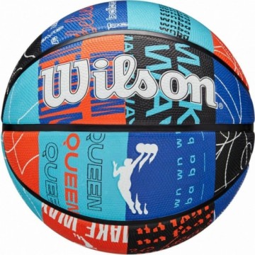 Баскетбольный мяч Wilson NBA Heir DNA Синий 6 Резиновый