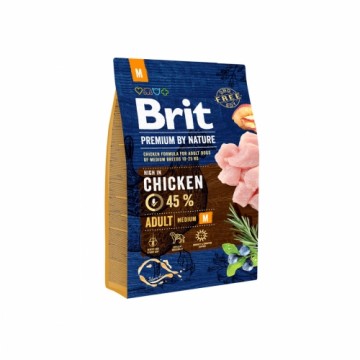 Lopbarība Brit Premium Pieaugušais Cālis 3 Kg
