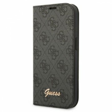 Guess PC|TPU 4G Metal Camera Outline Book Case for iPhone 14 Plus Black
