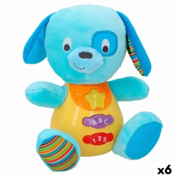 Плюшевая игрушка, издающая звуки Winfun Пёс 15,5 x 16,5 x 11,5 cm (6 штук)