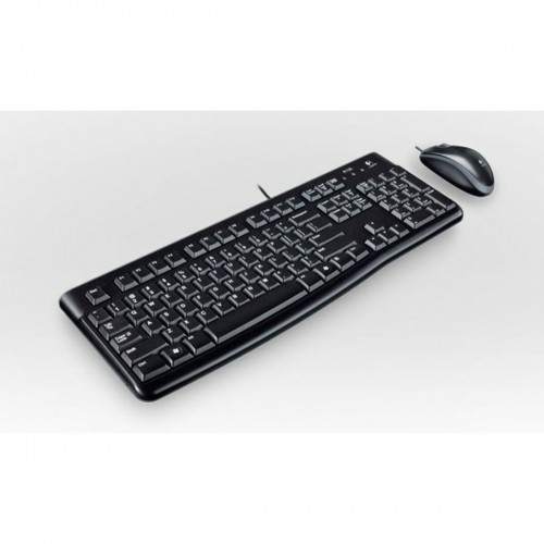 Клавиатура Logitech LGT-MK120-US Чёрный Нидерландский QWERTY image 4