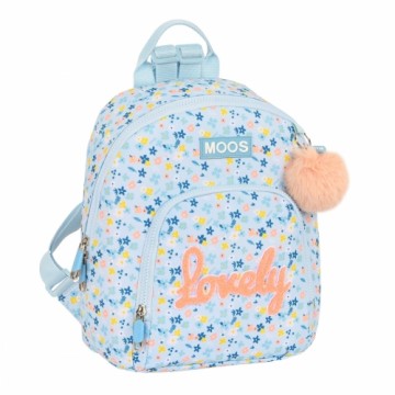 Детский рюкзак Moos Lovely Mini Светло Синий (25 x 30 x 13 cm)