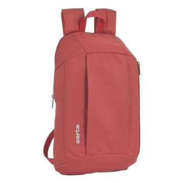 Повседневный рюкзак Safta M821A Красный (22 x 39 x 10 cm)