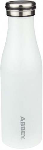 Bottle thermo ABBEY Victoria 21WZ WIT 450ml White/Silver image 1
