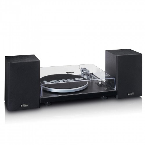 Vinyl record player with 2 external speakers Lenco LS500BK black image 5