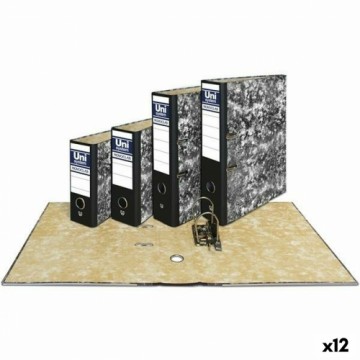 Рычажный картотечный шкаф Unipapel Novoclas 35 x 29 x 7,5 cm Чёрный A4 (12 штук)