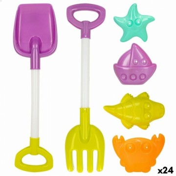 Набор пляжных игрушек Colorbaby 39 cm (24 штук)