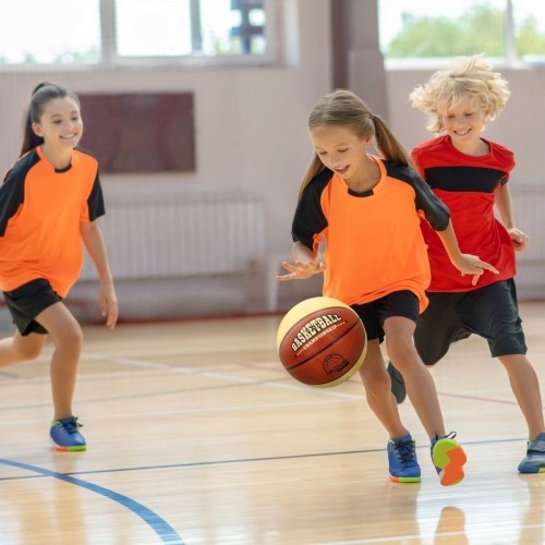 Basketbola bumba Aktive 5 Bēšs Oranžs PVC 6 gb. image 2