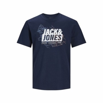 t-krekls Jack & Jones LOGO TEE SS 12252376 Tumši Zils