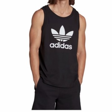 Vīriešu Īsroku T-krekls Adidas TREFOIL TANK IA4811  Melns