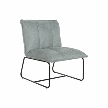 atzveltnes krēsls Home ESPRIT Melns Zaļš Metāls 66 x 71 x 77 cm