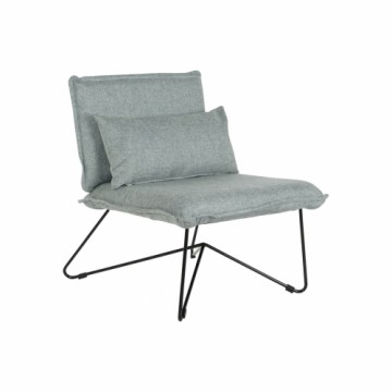 atzveltnes krēsls Home ESPRIT Melns Zaļš Metāls 66 x 78 x 75 cm