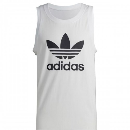 Vīriešu Īsroku T-krekls Adidas  TREFOIL TANK IA4808  Balts image 1