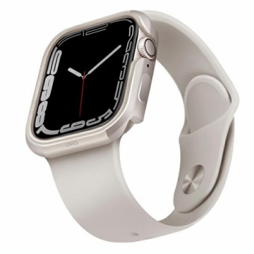 UNIQ etui Valencia Apple Watch Series 4|5|6|7|8|SE 45|44mm. starlight