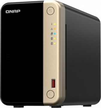 QNAP Systems TS-264-8G 12TB Seagate IronWolf NAS-Bundle NAS inkl. 2x 6TB Seagate IronWolf 3.5 Zoll SATA Festplatte