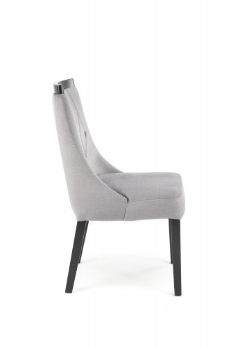 Halmar ROYAL chair, black / grey Monolith 85 image 2