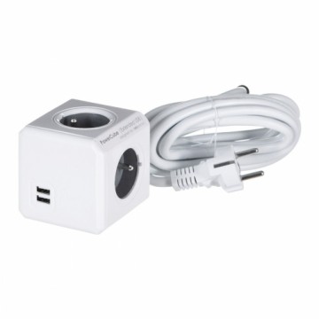 Kontaktdakša ar vairākiem spraudņiem Allocacoc PowerCube Extended USB E(FR) (3 m)