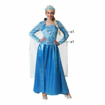 Bigbuy Carnival костюм Принцесса Синий