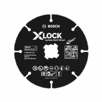Режущий диск BOSCH X-Lock карбид Ø 125 mm