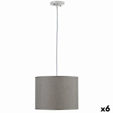 Gift Decor Потолочный светильник Серый Металл 60 W 30 x 22 x 30 cm (6 штук)