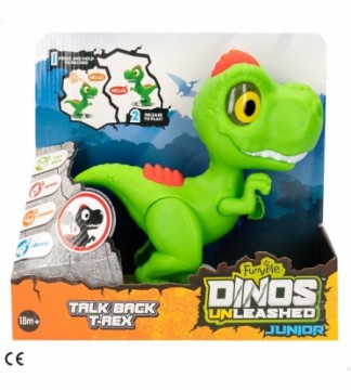 Color Baby Dinozaurs T-Rex Junior ar skaņu. gaismu un kustībām 27,5 cm 18 men. + CB49691