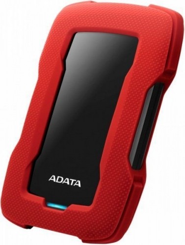 ADATA  
         
       HD330 2000 GB 2.5 " USB 3.1 Red Ultra-thin and big capacity for durable HDD, Three unique colors with stylish casing, Exclusive shock sensor protection, AES encryption 256-bit, (backward compatible with USB 2.0) image 1