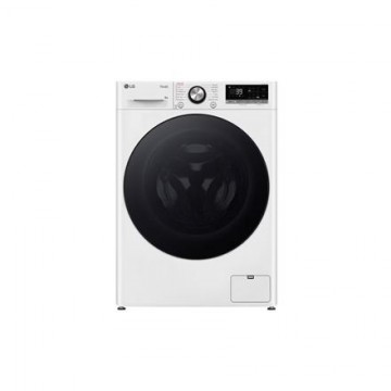 LG Washing machine F2WR709S2W Energy efficiency class A-10% Front loading Washing capacity 9 kg 1200 RPM Depth 47.5 cm Width 60 cm LED Steam function Direct drive Wi-Fi White
