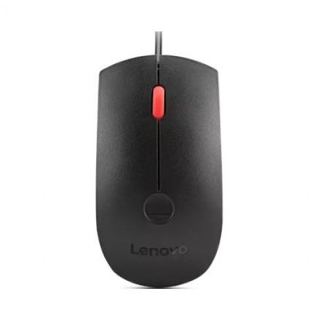 Lenovo Biometric Mouse Gen 2 Optical mouse Black Wired