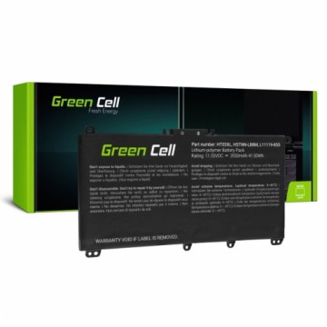 Piezīmju Grāmatiņa Baterija Green Cell HP163 Melns 3400 mAh