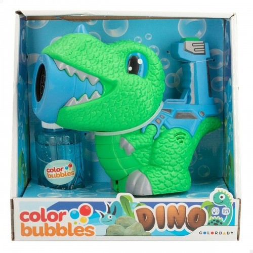 Burbuļu Pūšanas Spēle Colorbaby Zaļš Dinozaurs 150 ml 20 x 17 x 9 cm (6 gb.) image 2