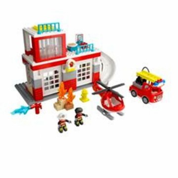 Playset Lego 10970 Duplo: Fire Station and Helicopter 1 штук