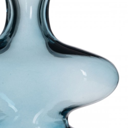 Bigbuy Home Vāze Zils Stikls 18 x 7,5 x 21,5 cm image 3