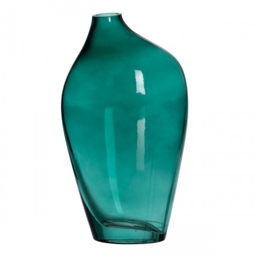 Bigbuy Home Vāze Zaļš Stikls 12,5 x 8,5 x 24 cm image 1
