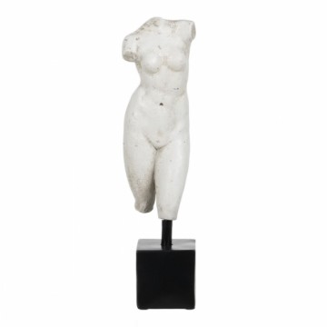Bigbuy Home skulptūra Krūtis Balts Melns 14 x 11 x 43 cm
