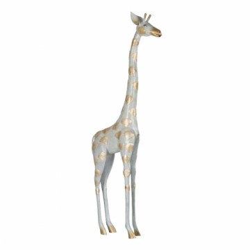 Bigbuy Home Dekoratīvās figūriņas Pelēks Bronza Žirafe 45 x 14 x 120 cm