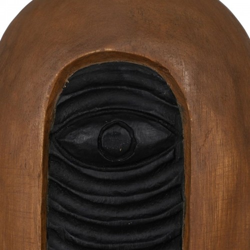 Bigbuy Home Dekoratīvās figūriņas Brūns Maska 17,5 x 10 x 50 cm image 3