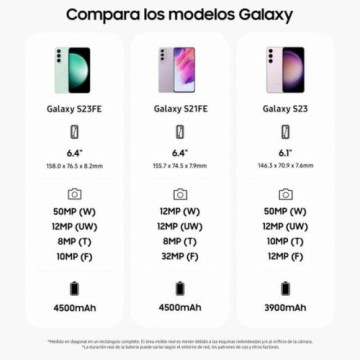 Смартфоны Samsung Galaxy S23 FE 6,1" Octa Core 256 GB Зеленый