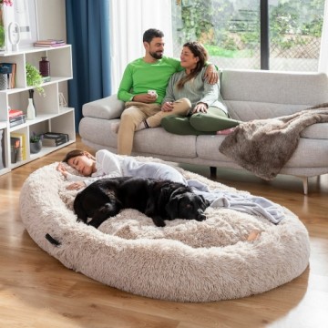 Антистрессовая кровать для домашних животных и людей Cloft InnovaGoods XXL Beige