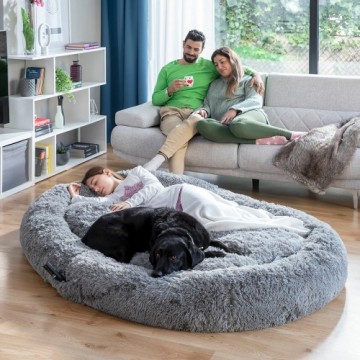Антистрессовая кровать для домашних животных и людей Cloft InnovaGoods XXL Grey