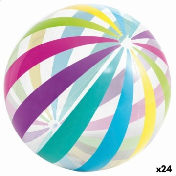 Пляжный мяч Intex Jumbo Ø 107 cm PVC (24 штук)