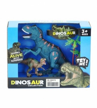 Adar Dinozaura figūras (viens ar skaņu) plastmas. 29,5x22x10 cm 525603