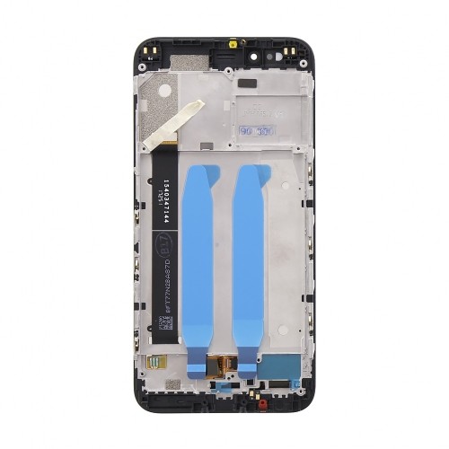 For_xiaomi LCD Display + Touch Unit + Front Cover for Xiaomi Mi A1 Black image 1