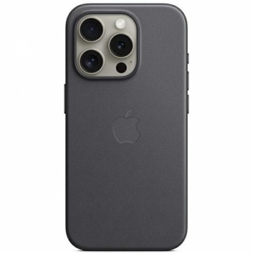 Etui Apple MT4H3ZM|A iPhone 15 Pro 6.1" MagSafe czarny|black FineWoven Case