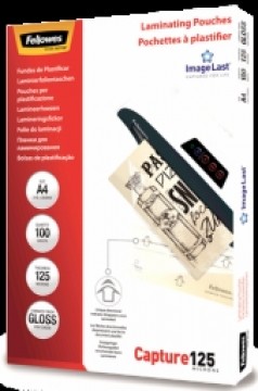 Laminēšanas plēves Fellowes ImageLast A4 125 Micron Laminating Pouch - 100 pack