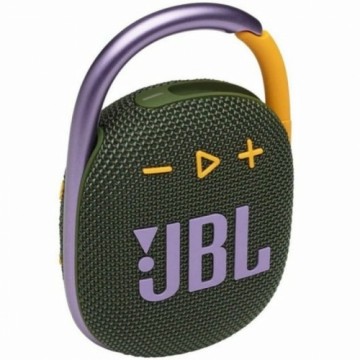 Portatīvie Bezvadu Skaļruņi JBL Clip 4  Zaļš 5 W