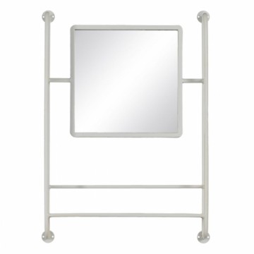 Bigbuy Home Sienas spogulis Balts Stikls 52,5 x 12 x 73 cm