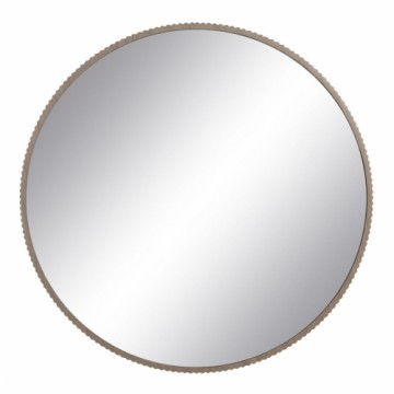 Bigbuy Home Sienas spogulis Dabisks Stikls Koks MDF 89,5 x 4,5 x 89,5 cm