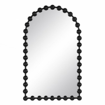 Bigbuy Home Sienas spogulis Melns Dzelzs 61 x 4,5 x 100 cm
